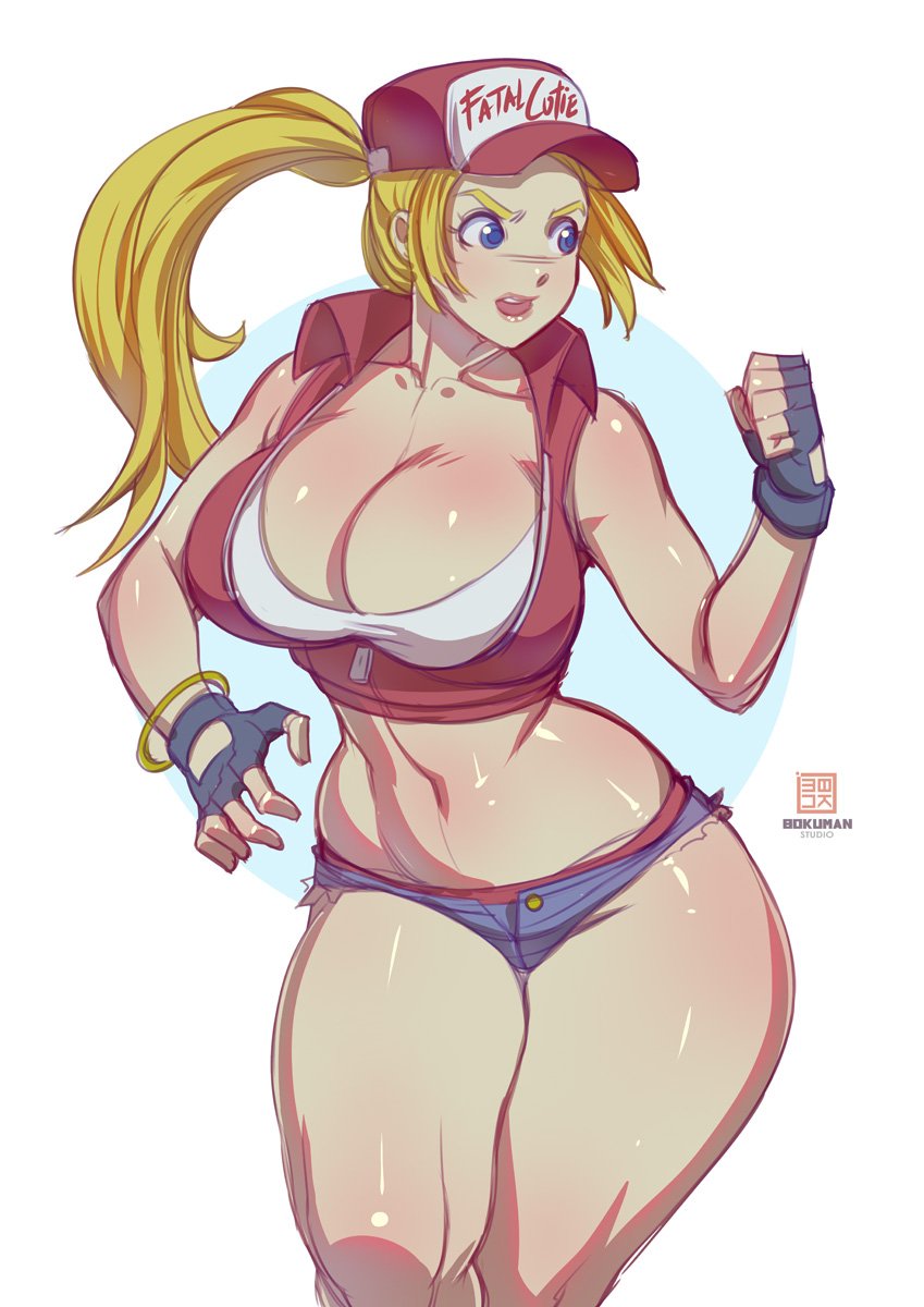 terry bogard (the king of fighters and 3 more) drawn by bokuman