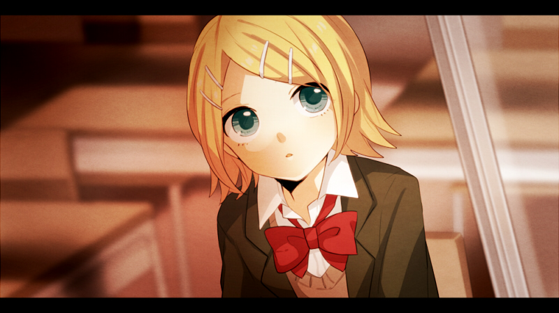 kagamine rin (vocaloid and 1 more) drawn by tama_(songe)
