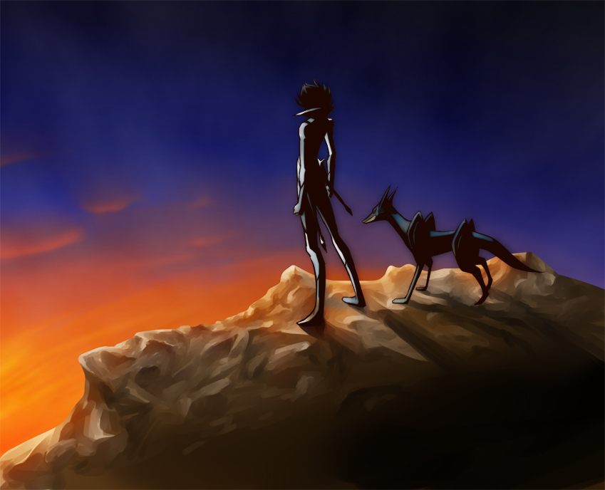 casshern and friender (casshern and 1 more) drawn by mozuku_(nichts)