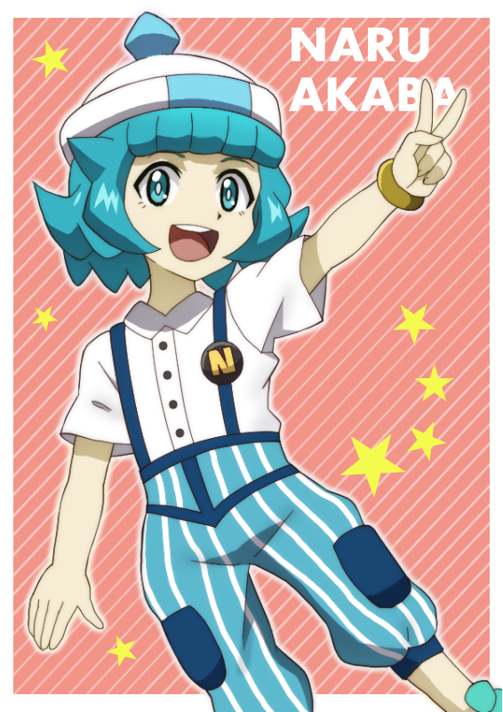 akaba naru (beyblade and 1 more) drawn by onomekaman