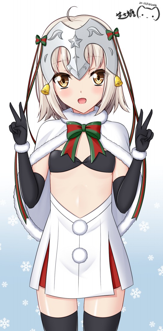 jeanne d'arc alter santa lily (fate and 1 more) drawn by ppshex