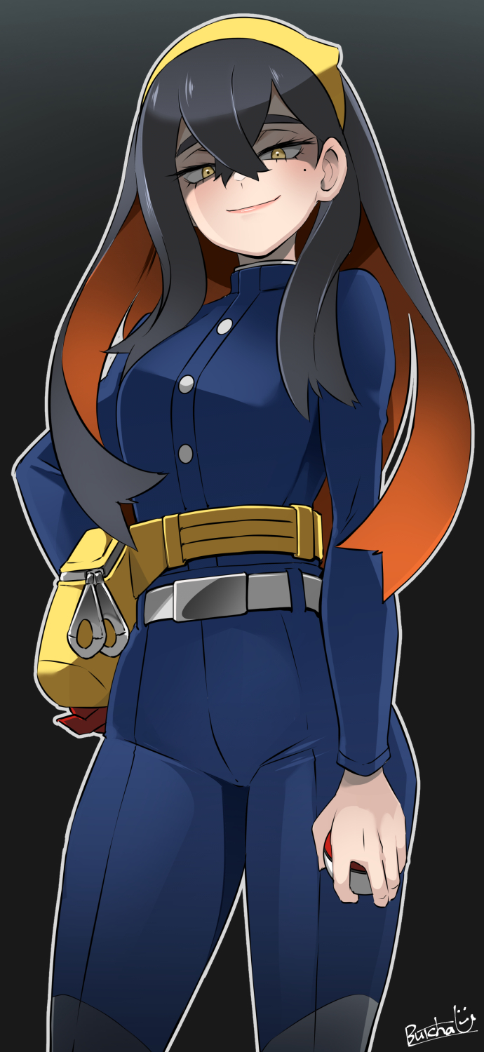 carmine (pokemon and 1 more) drawn by butcha-u