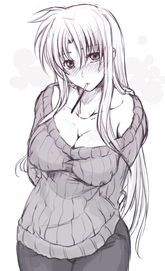 fate testarossa (lyrical nanoha and 1 more) drawn by hagane_soushi