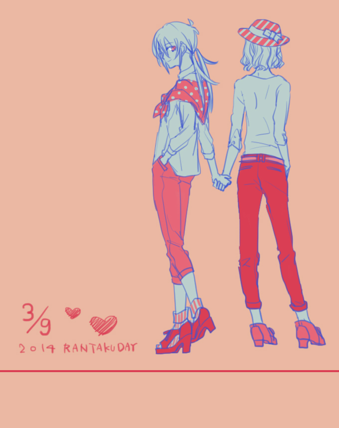 kirino ranmaru and shindou takuto (inazuma eleven and 1 more) drawn by shino_(syllable)