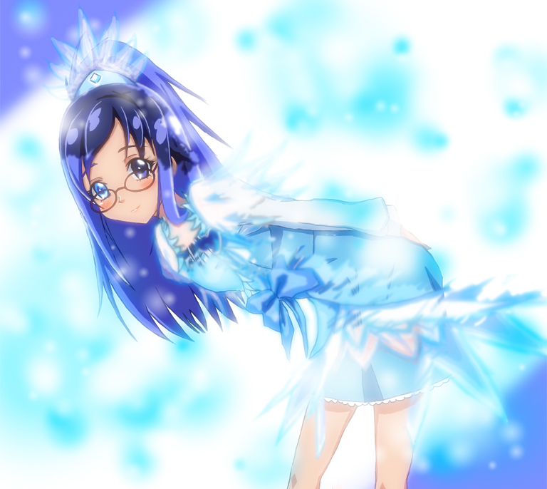 hishikawa rikka and cure diamond (precure and 1 more) drawn by kouchin
