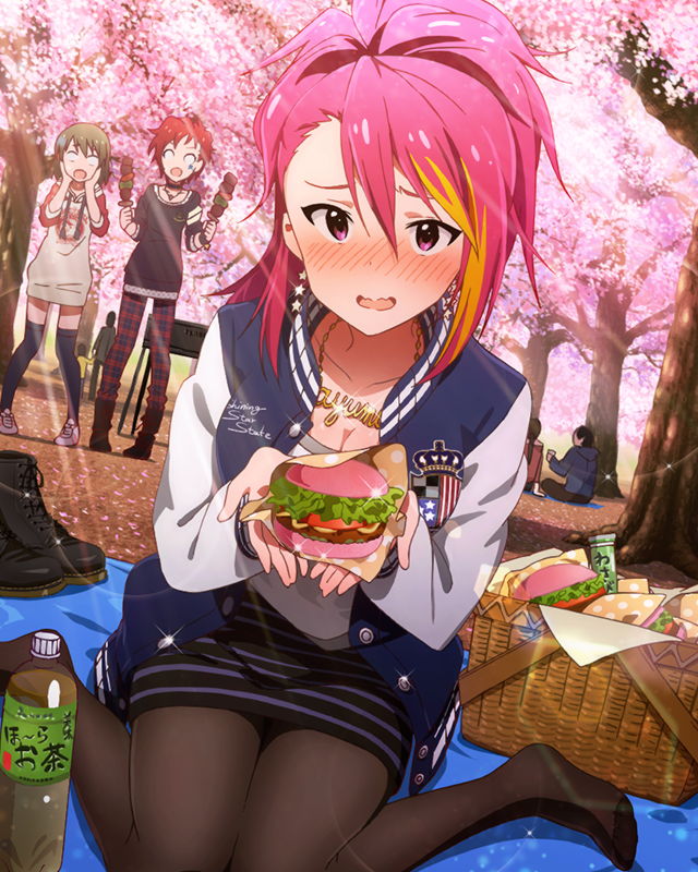nagayoshi subaru, julia, and maihama ayumu (idolmaster and 1 more)
