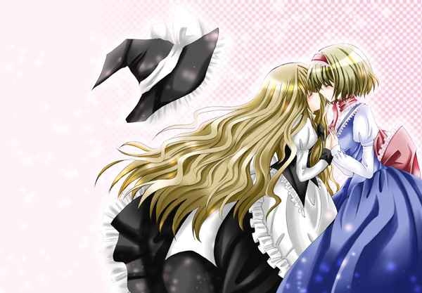 kirisame marisa and alice margatroid (touhou) drawn by nanase_nao