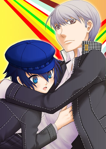 narukami yu and shirogane naoto (persona and 1 more) drawn by torii_(chika)