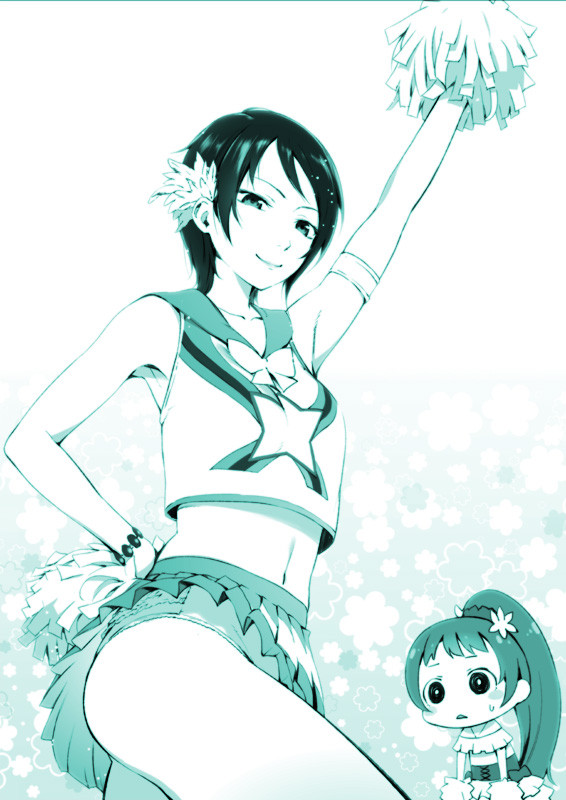wakabayashi tomoka and wakui rumi (idolmaster and 1 more) drawn by u_(the_unko)