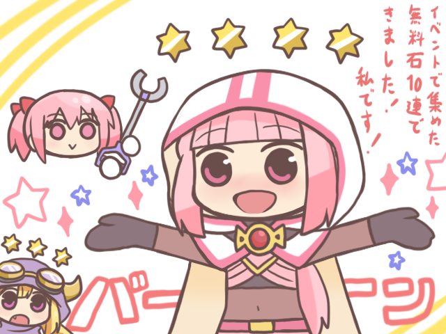 kaname madoka, tamaki iroha, and mitsuki felicia (mahou shoujo madoka magica and 1 more) drawn by reverse_(bluefencer)