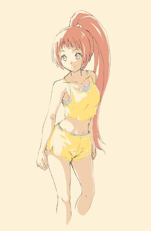 wakabayashi tomoka (idolmaster and 1 more) drawn by suneo_(goten)
