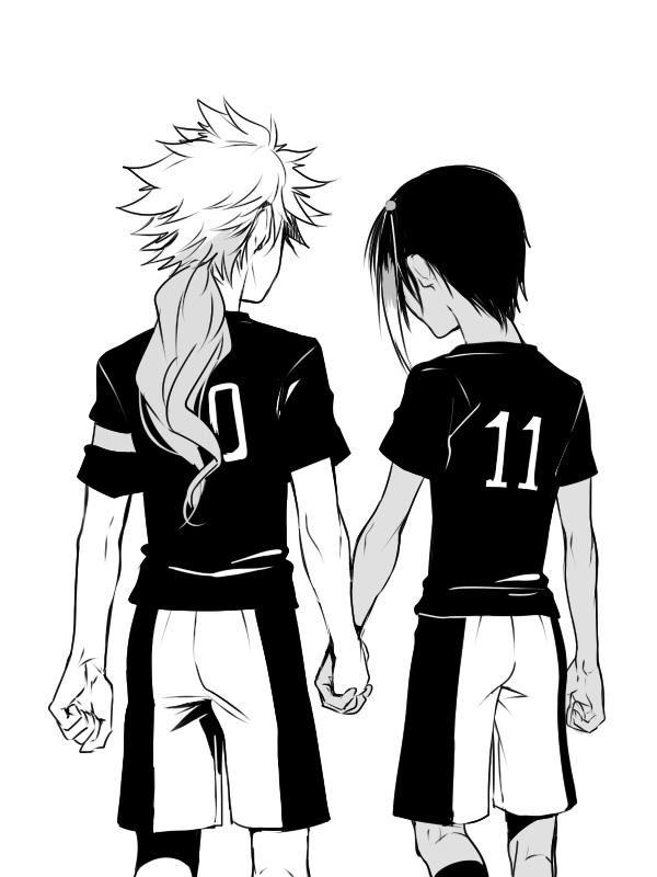 hakuryuu and shuu (inazuma eleven and 1 more) drawn by zuwai_kani