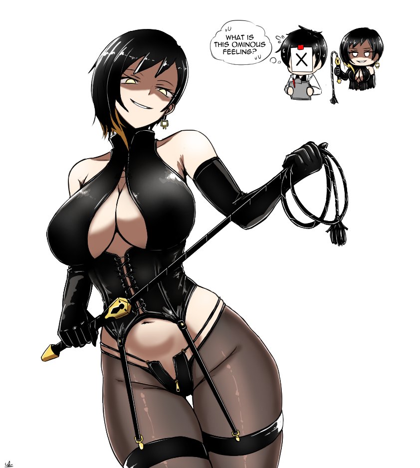 binah and x (project moon and 1 more) drawn by yudhistiraw86