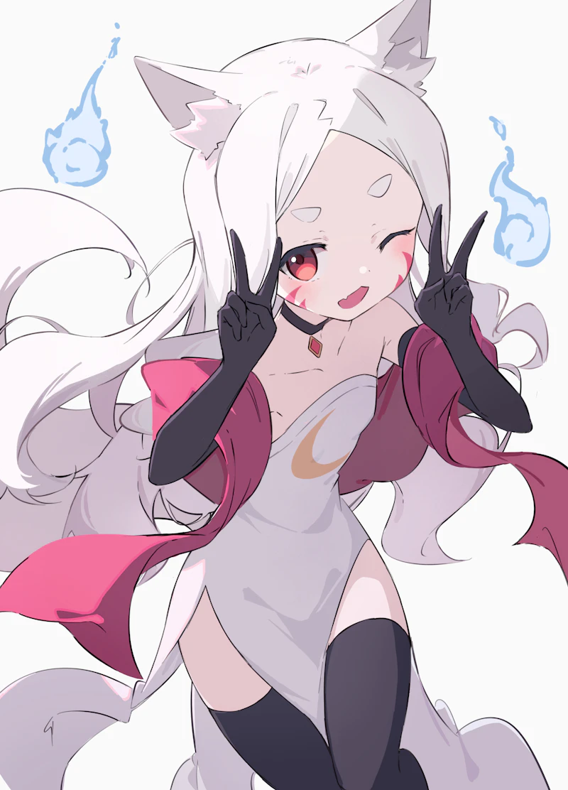 shiro (sewayaki kitsune no senko-san) drawn by fujimaki_nora