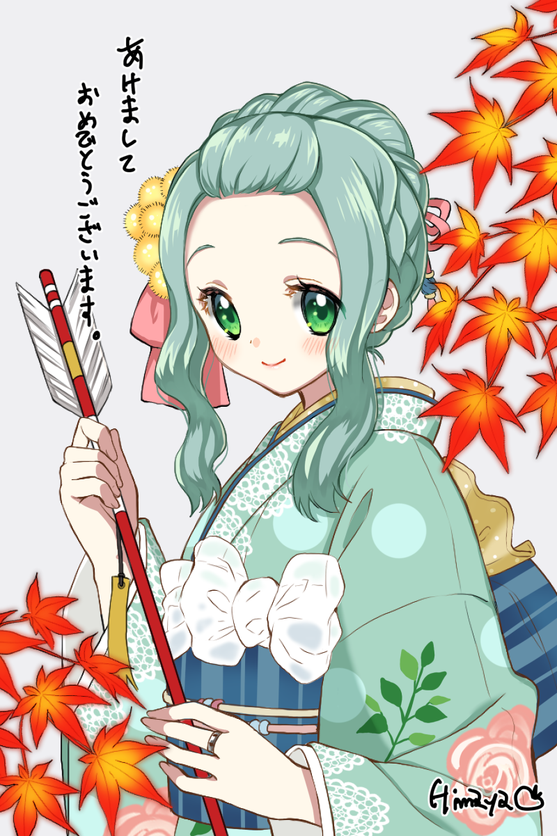 futaba sana (mahou shoujo madoka magica and 1 more) drawn by himaya