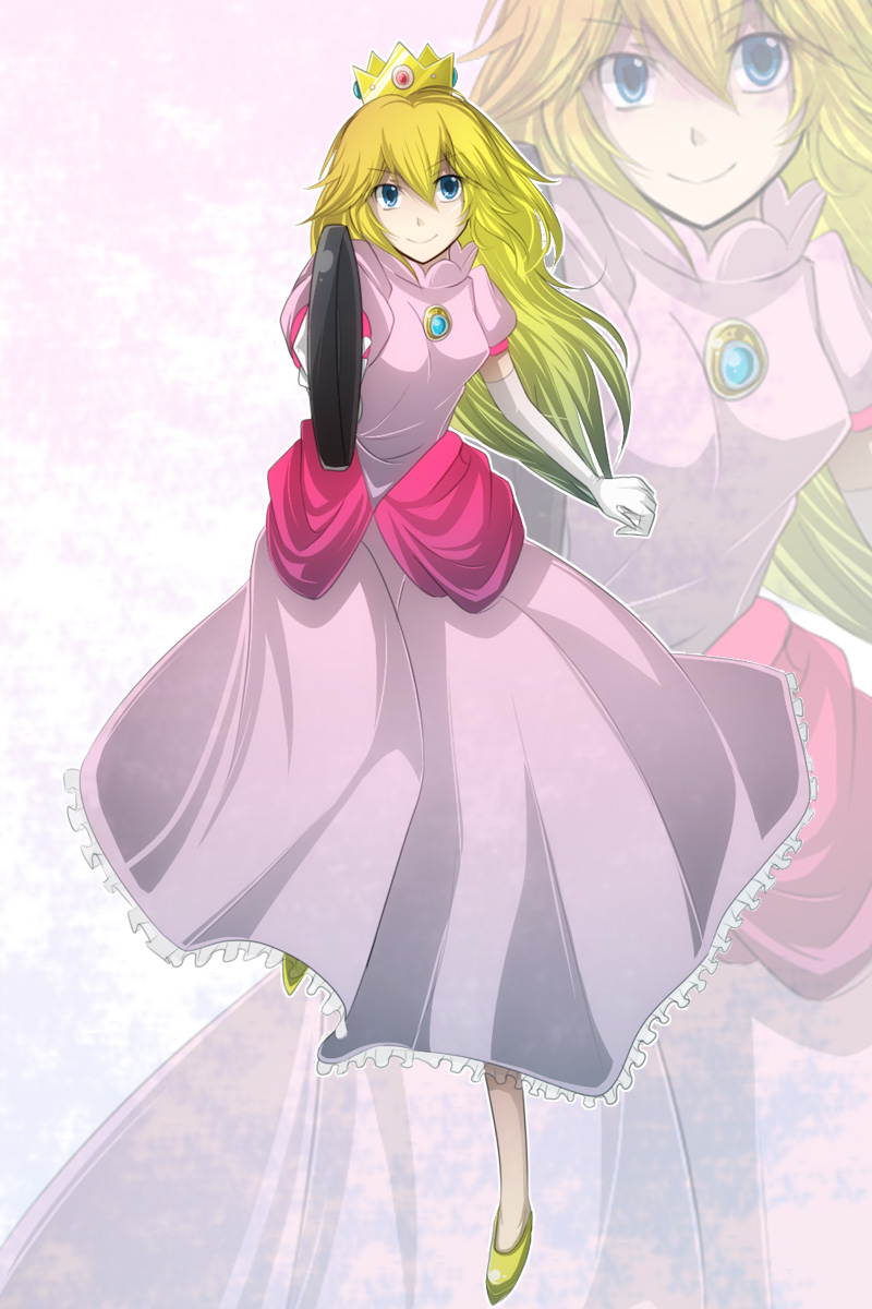 princess peach (mario and 1 more) drawn by miraxth523