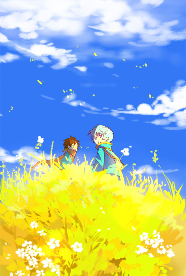sorey and mikleo (tales of and 1 more) drawn by yanzhan