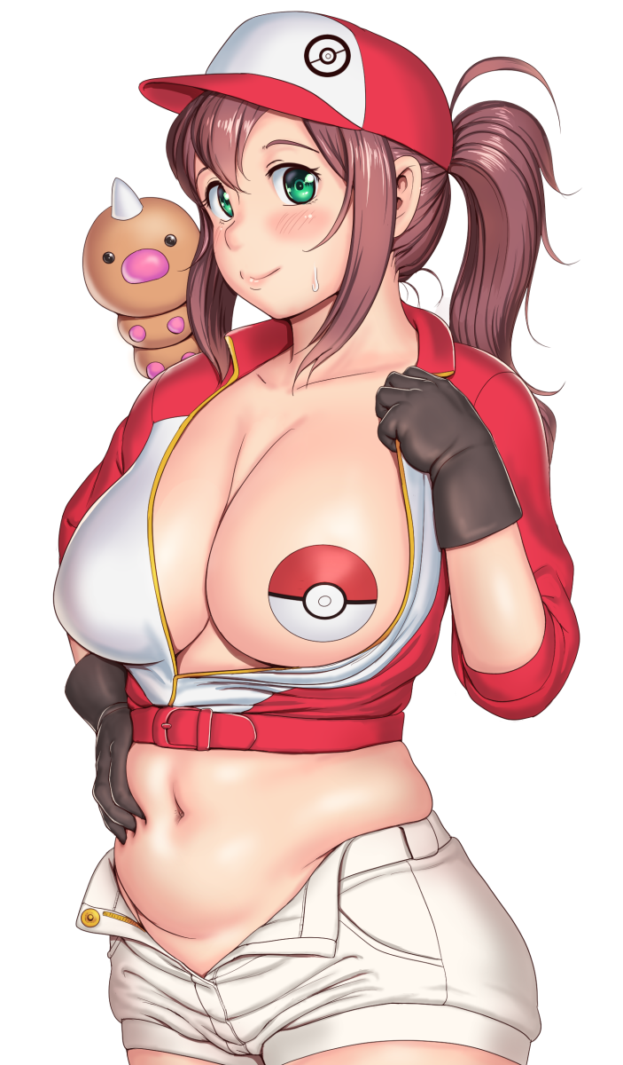 female protagonist and weedle (pokemon and 1 more) drawn by orizen