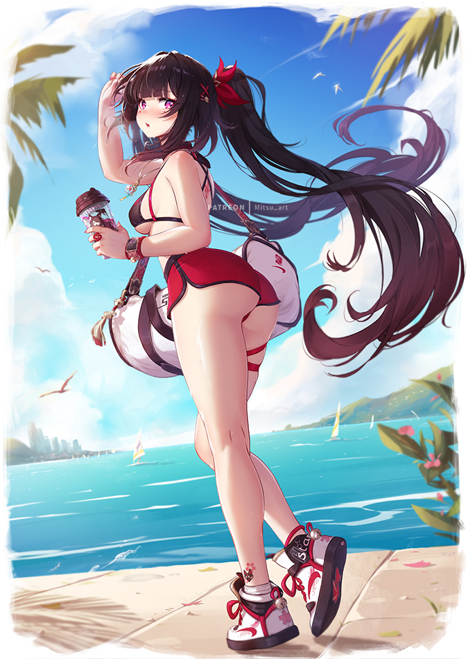 sparkle (honkai and 1 more) drawn by mitsu_(mitsu_art)
