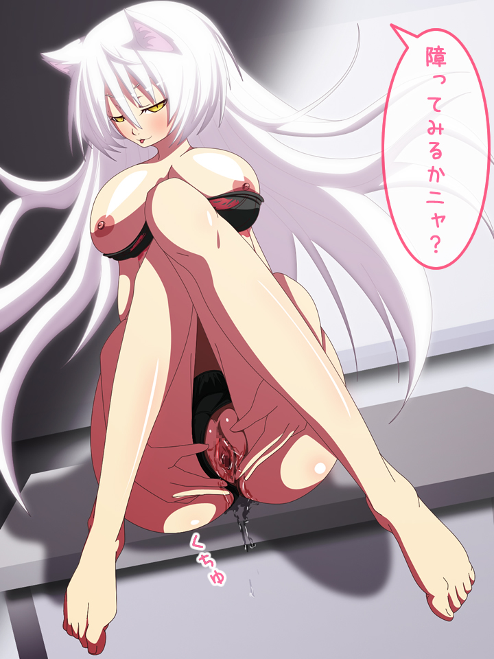 hanekawa tsubasa and black hanekawa (monogatari and 1 more) drawn by morokoshitaroh