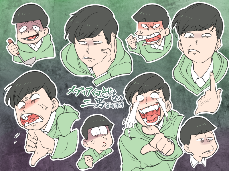 matsuno choromatsu (osomatsu and 1 more) drawn by tamago_toji