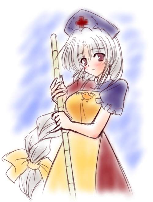 yagokoro eirin (touhou and 1 more) drawn by yamu_(reverse_noise)