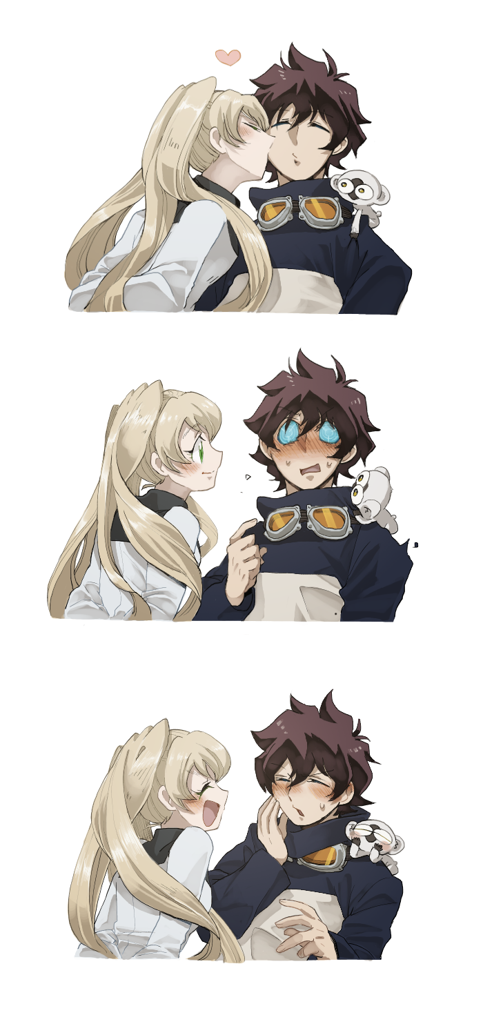 leonardo watch, white, and sonic speed monkey (kekkai sensen) drawn by harvest88