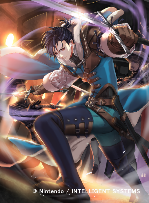 felix hugo fraldarius (fire emblem and 2 more) drawn by kuroba.k