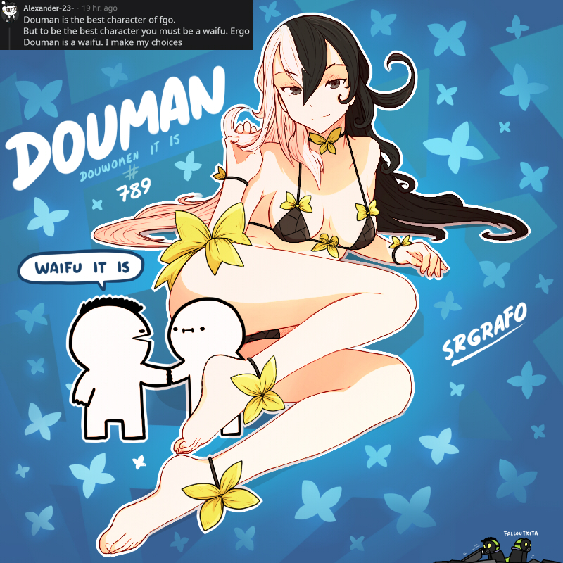 ashiya douman (fate and 1 more) drawn by srgrafo