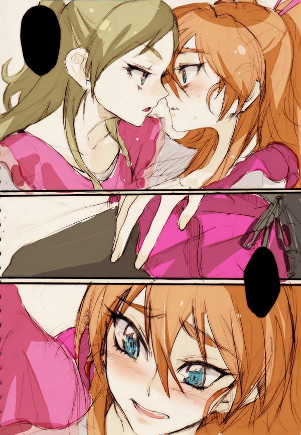 houjou hibiki and minamino kanade (precure and 1 more) drawn by tima