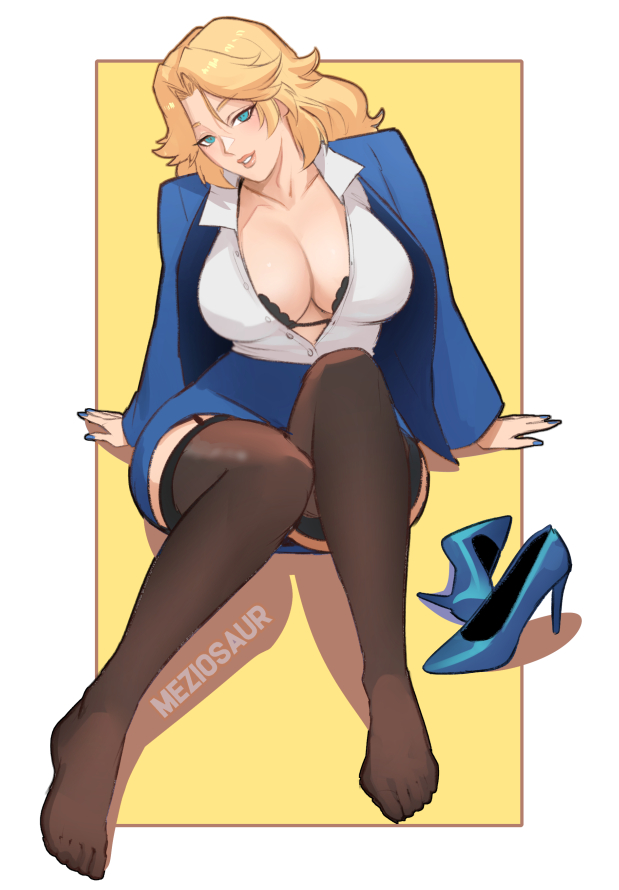 sue storm (marvel and 2 more) drawn by meziosaur