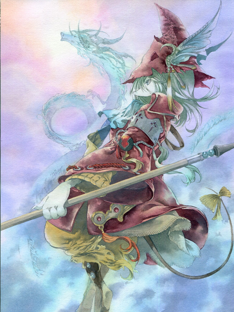 freija crescent and leviathan (final fantasy and 1 more) drawn by issun_boushi_(ilmtkimoti)