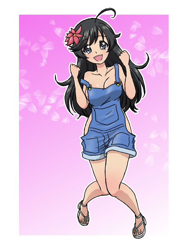 isuzu hana (girls und panzer) drawn by takahashi_kurage