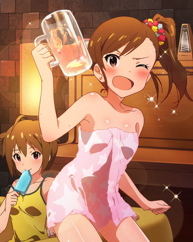 futami mami and ibuki tsubasa (idolmaster and 1 more)
