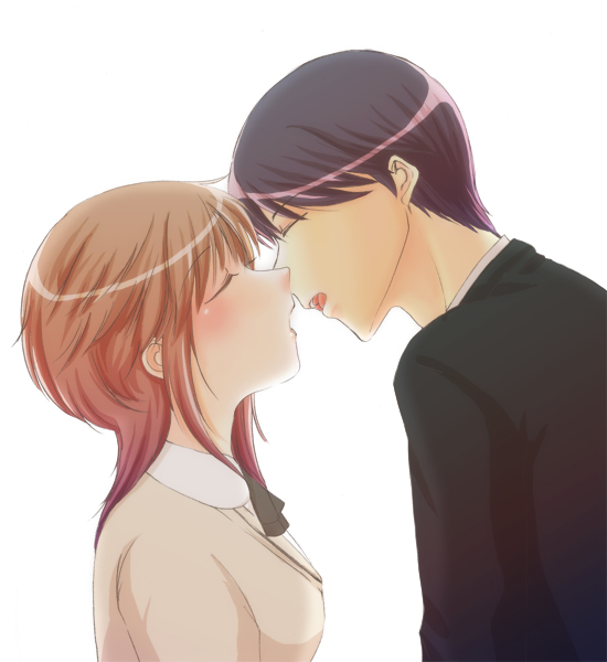 sakurai rihoko and tachibana jun'ichi (amagami) drawn by ajapa0621