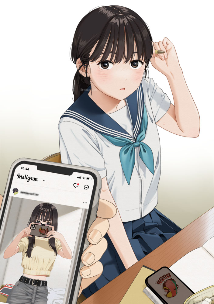 original and 1 more drawn by mattaku_mousuke