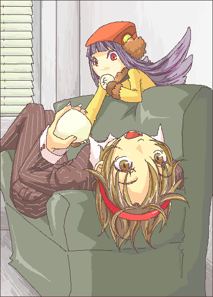 muu shuwuu and rei reiho (devil summoner) drawn by nekoyanagi