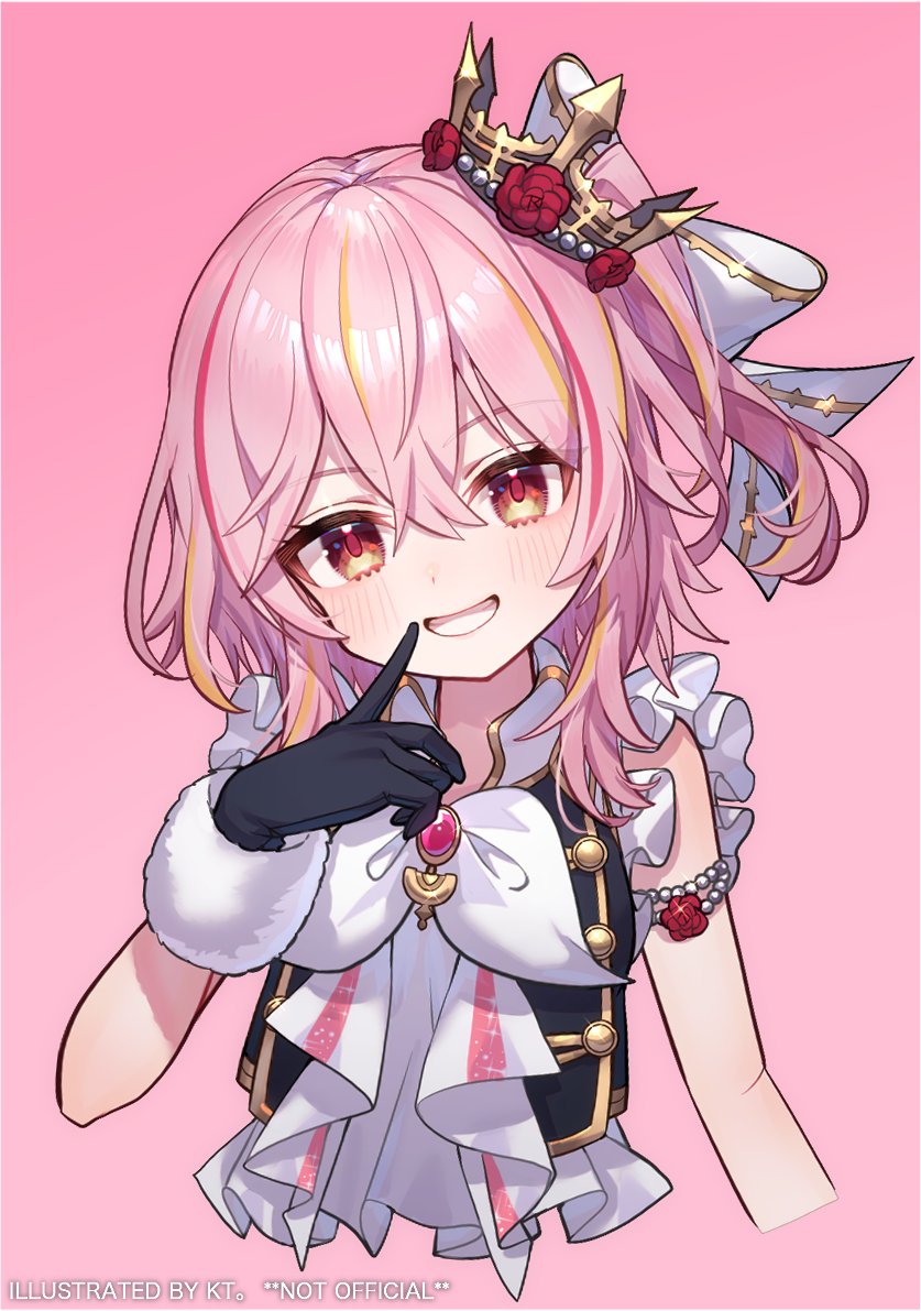 rosemi lovelock (nijisanji and 1 more) drawn by kt._(kaisou-notagui)