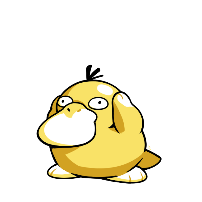 psyduck (pokemon and 1 more) drawn by rumwik