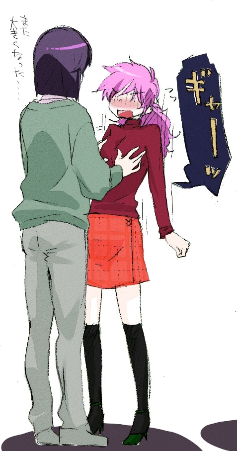 tieria erde and feldt grace (gundam and 1 more) drawn by bi_ru