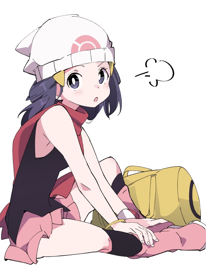 dawn (pokemon and 1 more) drawn by ixy