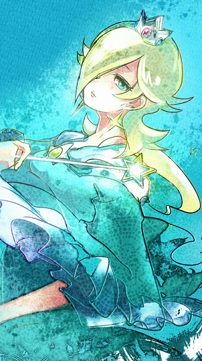 rosalina (mario and 1 more) drawn by kayako_(bimabima)