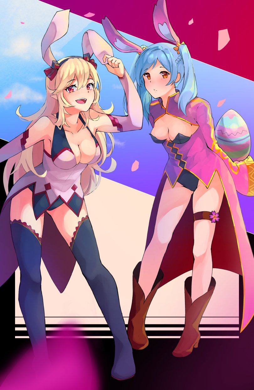 female corrin and female robin (fire emblem and 3 more) drawn by yokura_(yukilina)