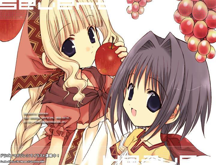 mirii oreano yakumo and yumemi naiad suhichimi ugaia (seven colors of the wind and 1 more) drawn by nanase_aoi