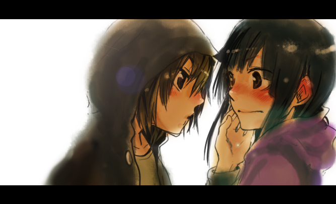 akiyama mio and tainaka ritsu (k-on!) drawn by kyouno