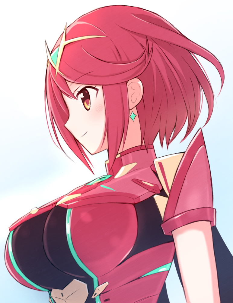 pyra (xenoblade chronicles and 1 more) drawn by suta_(clusta)