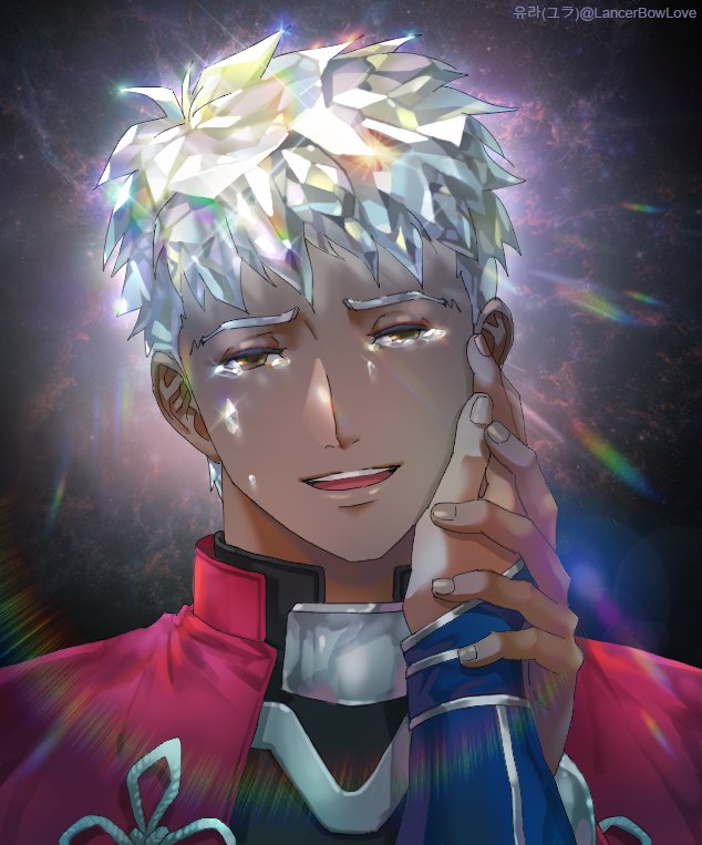 cu chulainn and archer (fate and 2 more) drawn by kim_yura_(goddess_mechanic)