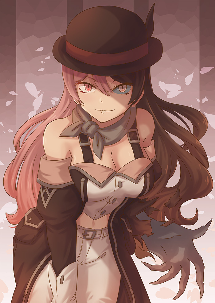 neopolitan and curious cat (rwby) drawn by moai_(moai_world)