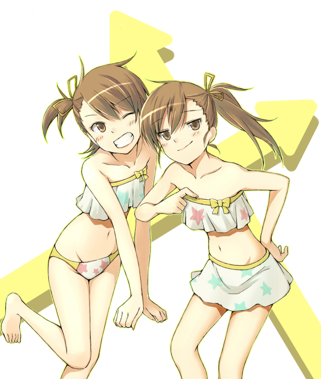 futami mami and futami ami (idolmaster and 1 more) drawn by chirosuke_(nameless)