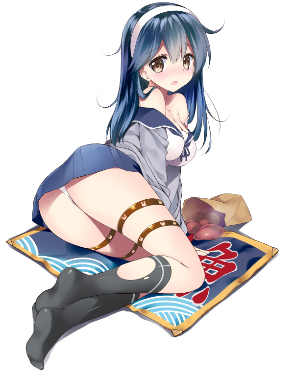 ushio (kantai collection) drawn by rei_(rei's_room)